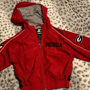 Youth size 4 Georgia bulldogs starter jacket